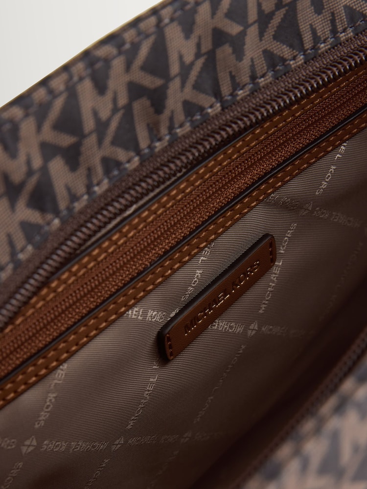 Michael Kors Brown/Acorn Quinn Medium Tote Bag - Image 10 of 10