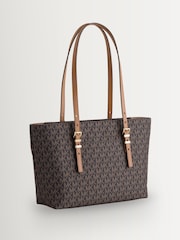 Michael Kors Brown/Acorn Quinn Medium Tote Bag - Image 6 of 10