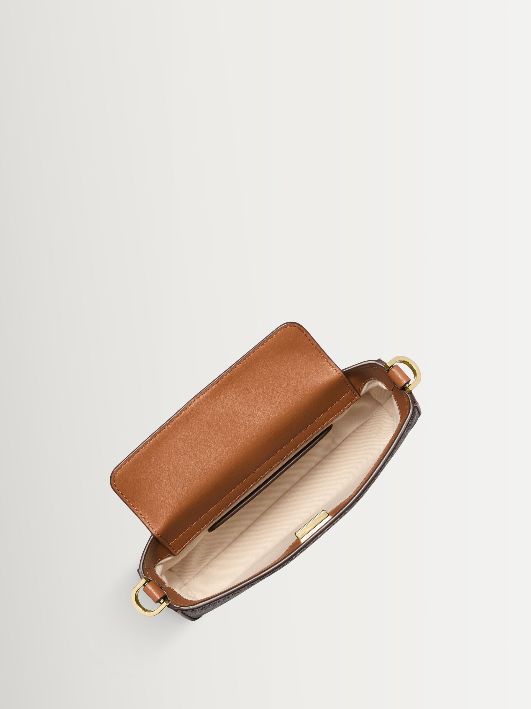Wallet shoulder bag ポーチ付き／ブラウン Buy Michael Kors Brown/Acorn Bryant Small Cross-Body Pouchette Bag