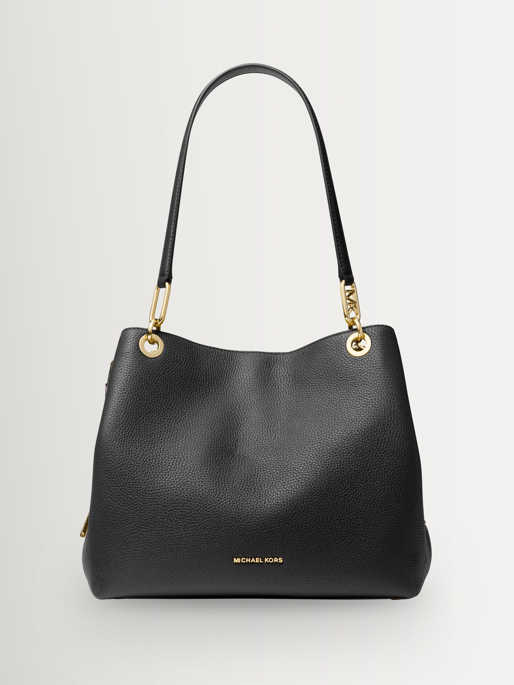 Buy Michael Kors Black Kensington Large Shoulder Tote Bag from