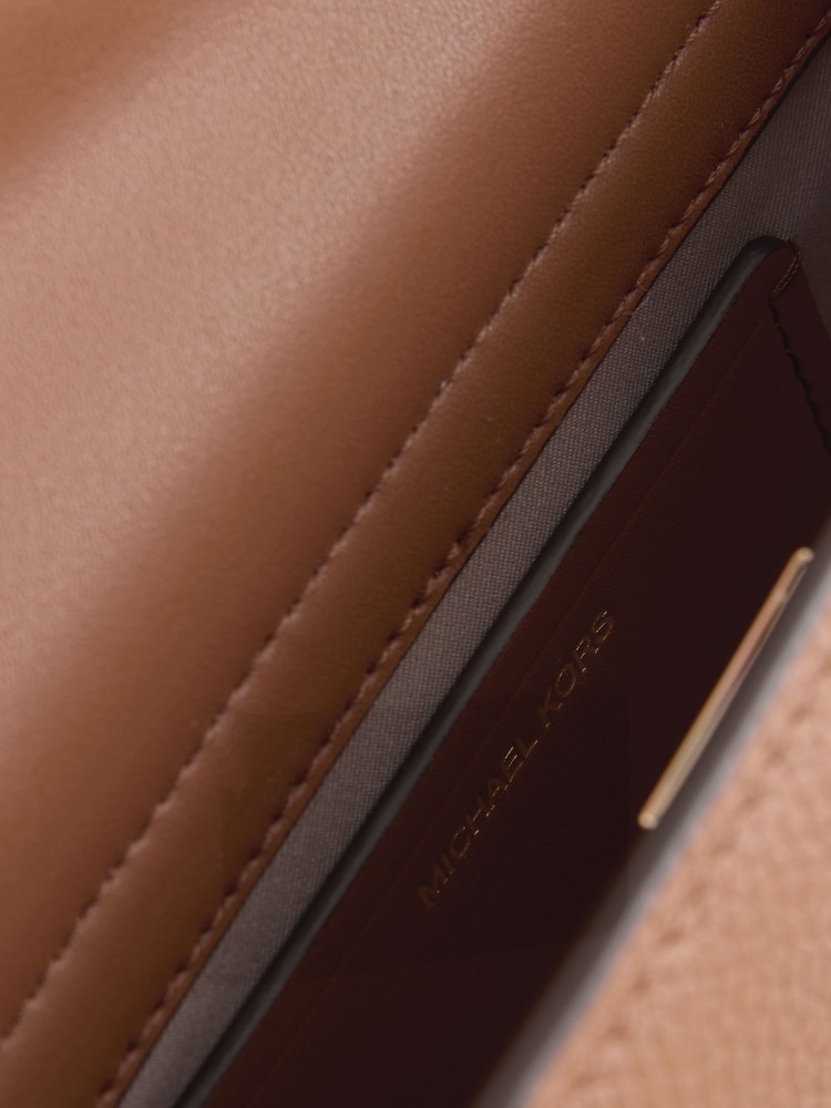 Michael Kors Brown Bryant Small Cross-body Pouchette Bag - Image 10 of 10