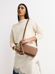 Michael Kors Brown Bryant Small Cross-body Pouchette Bag - Image 3 of 10
