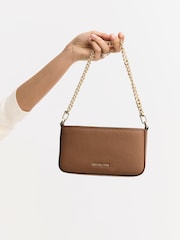Michael Kors Brown Bryant Small Cross-body Pouchette Bag - Image 5 of 10