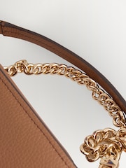 Michael Kors Brown Bryant Small Cross-body Pouchette Bag - Image 9 of 10