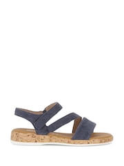 Gabor Blue Oporto Strap Sandals - Image 1 of 5