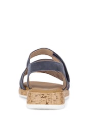 Gabor Blue Oporto Strap Sandals - Image 4 of 5