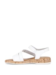 Gabor Oporto Strap White Sandals - Image 2 of 5