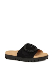 Gabor Black Everly Mule Sandals - Image 3 of 5
