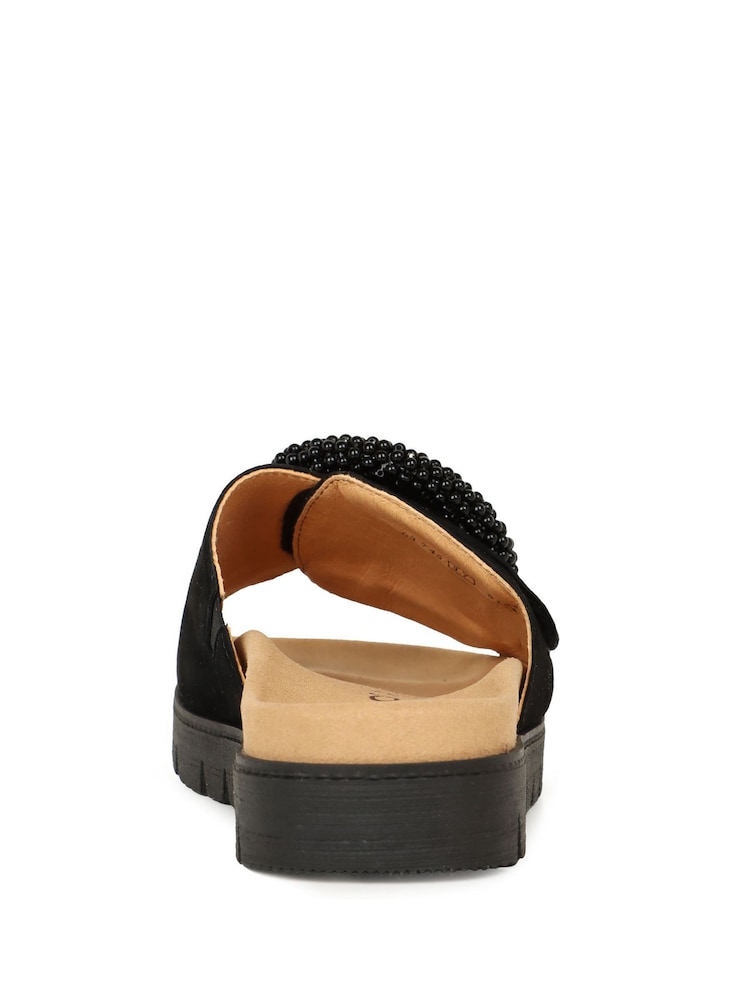 Gabor Black Everly Mule Sandals - Image 5 of 5