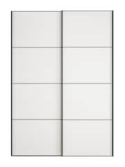 Wiemann White Philadelphia 1.5m Sliding Wardrobe - Image 3 of 4