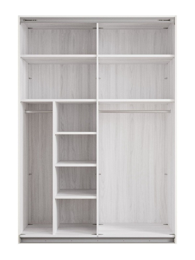 Wiemann White Philadelphia 1.5m Sliding Wardrobe - Image 4 of 4 Wiemann White Philadelphia 1.5m Sliding Wardrobe - Image 4 of 4
