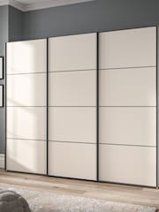 Wiemann Champagne Cream Philadelphia 2.5m Sliding Wardrobe - Image 1 of 4