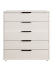 Wiemann Champagne Cream Philadelphia 5 Drawer Chest - Image 3 of 3