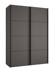 Wiemann Lava Grey Philadelphia 1.5m Sliding Wardrobe - Image 2 of 4