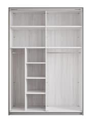 Wiemann Lava Grey Philadelphia 1.5m Sliding Wardrobe - Image 4 of 4