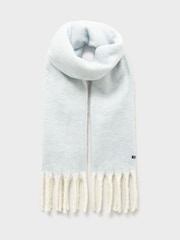 Crew Clothing Two Tone Tassel Scarf - Imagen 1 de 1