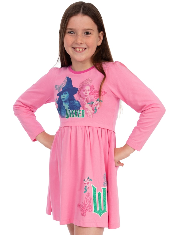 Buy Character Pink WICKED Elphaba And Glinda Dress from Next USA