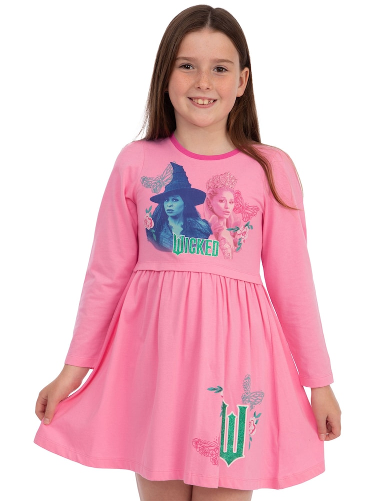 Buy Character Pink WICKED Elphaba And Glinda Dress from the Next UK online  shop