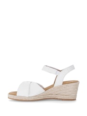 Gabor White Moon Wedge Sandals - Image 2 of 5