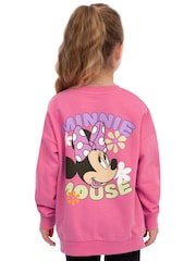 Character Pink Minnie Mouse Girls Sweatshirt - Image 11 of 12
