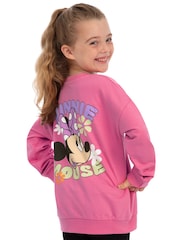 Character Pink Minnie Mouse Girls Sweatshirt - Image 12 of 12