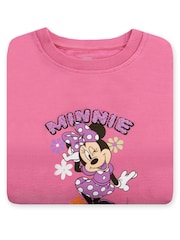 Character Pink Minnie Mouse Girls Sweatshirt - Image 6 of 12