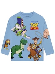 Character Blue Toy Story Long Sleeve T-shirt - Image 1 of 12