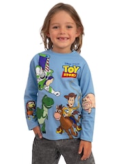 Character Blue Toy Story Long Sleeve T-shirt - Image 7 of 12
