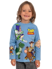 Character Blue Toy Story Long Sleeve T-shirt - Image 8 of 12