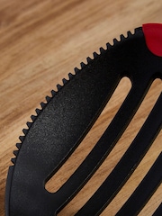 Morphy Richards Black/Red Pasta Server and Skimmer Set - Image 4 of 6