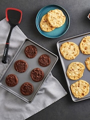 Morphy Richards Set of 2 Silver/Grey 13x9" Oven Trays - Image 1 of 6