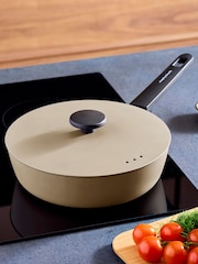 Morphy Richards Cream Aluminium Casserole & Saute Bundle - Image 5 of 6