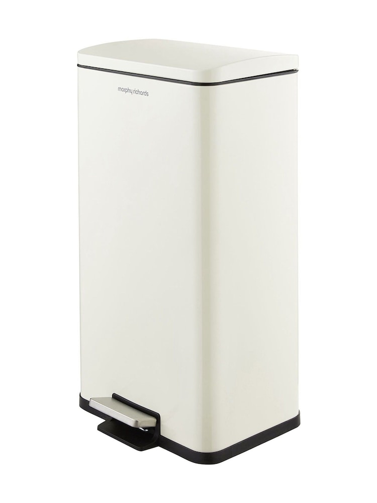 Morphy Richards Cream Rectangular Kitchen Bin 30L - Image 4 of 4