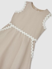 Reiss Neutral Blake 9-13 yrs Dress - Image 3 of 3