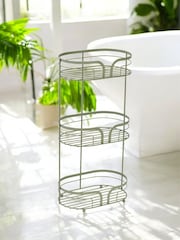 Showerdrape Dante Floor and 2 Tier Shower Caddy Set - Imagen 1 de 5
