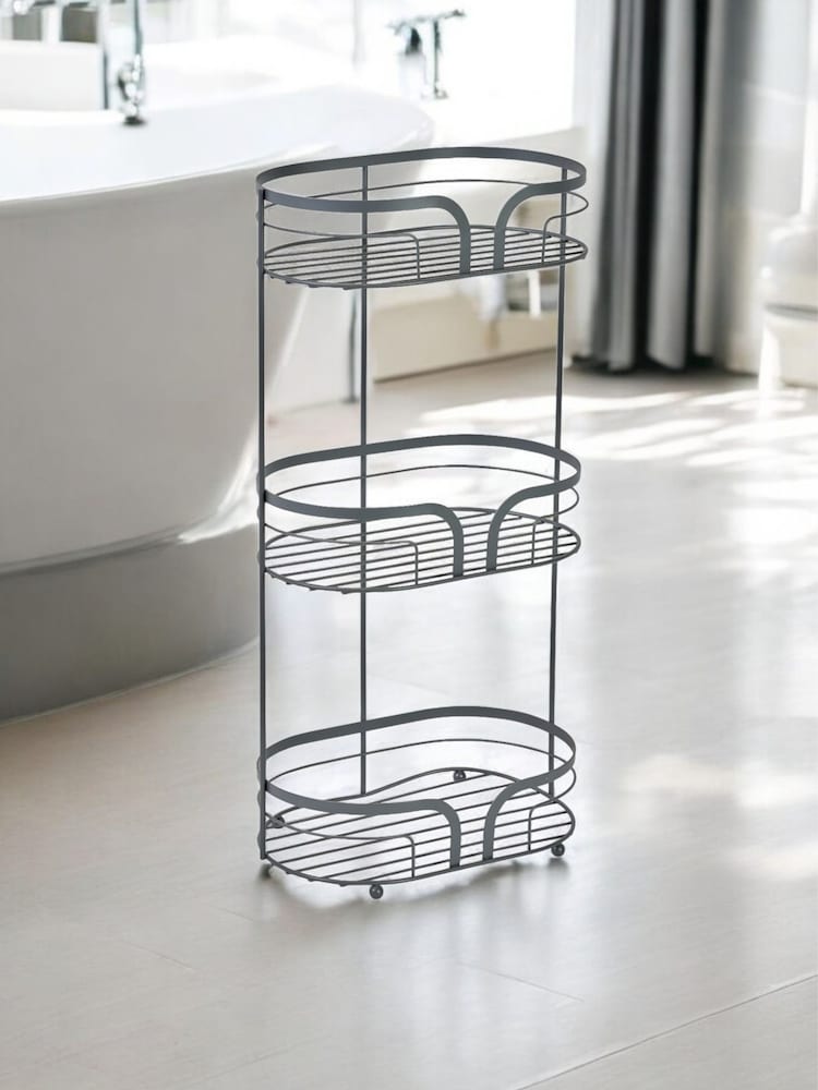 Showerdrape Dante Floor Caddy and Toilet Brush Set - Imagen 2 de 5