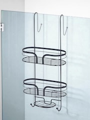 Showerdrape Antracite Grey Dante Hanging Shower Caddy - Image 1 of 3