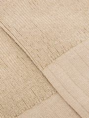 Reiss Champagne Fela Cotton-Blend Ribbed Socks - Image 3 of 3