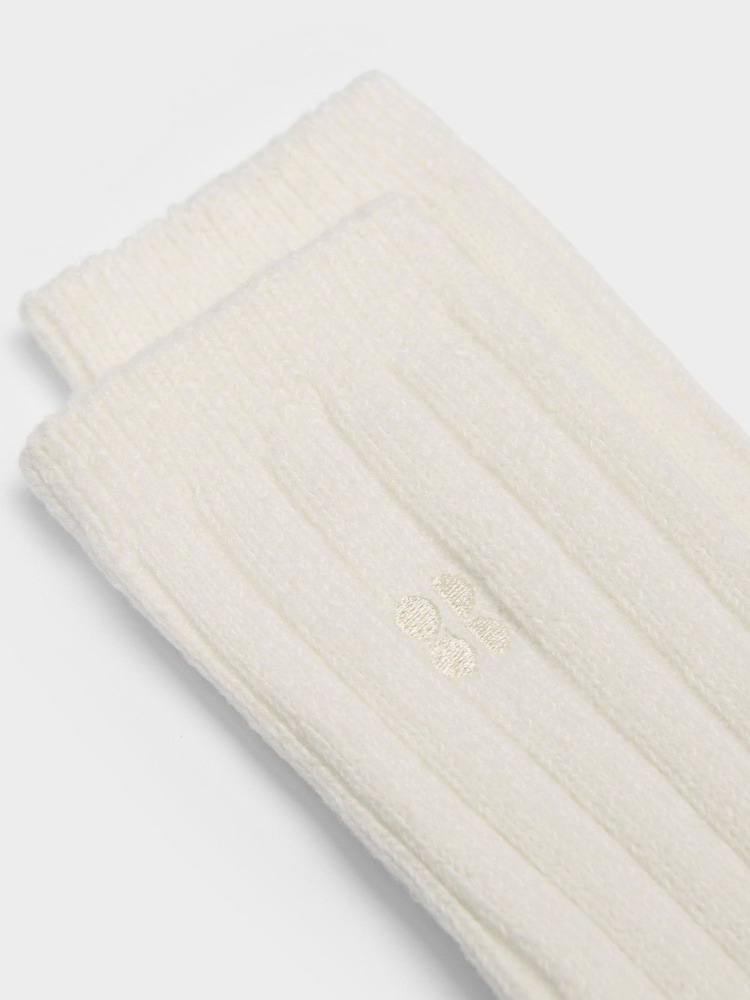 Sweaty Betty White Lounge Socks - Image 3 of 3 Sweaty Betty White Lounge Socks - Image 3 of 3