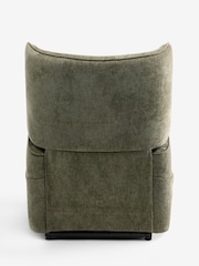 Cotswold Chenille Dark Green Pendry Recliner Chair - Image 13 of 14
