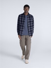 Cinza - Camisa de flanela Animal Cove - Imagem 2 de 5