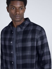 Cinza - Camisa de flanela Animal Cove - Imagem 3 de 5