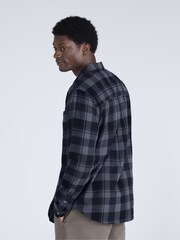 Cinza - Camisa de flanela Animal Cove - Imagem 4 de 5