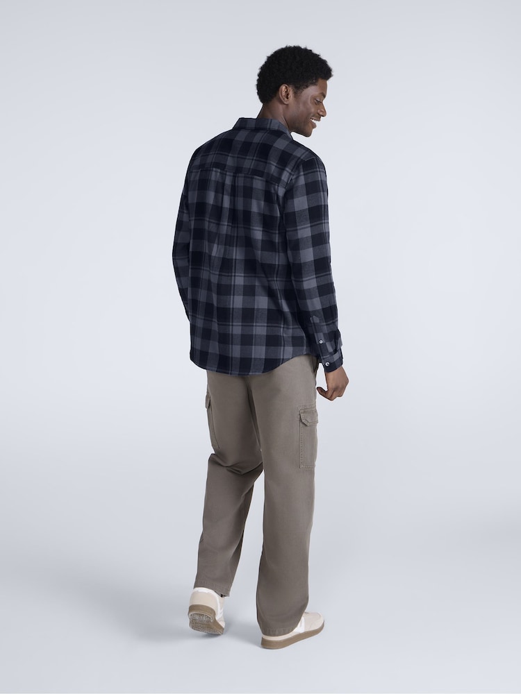 Cinza - Camisa de flanela Animal Cove - Imagem 5 de 5