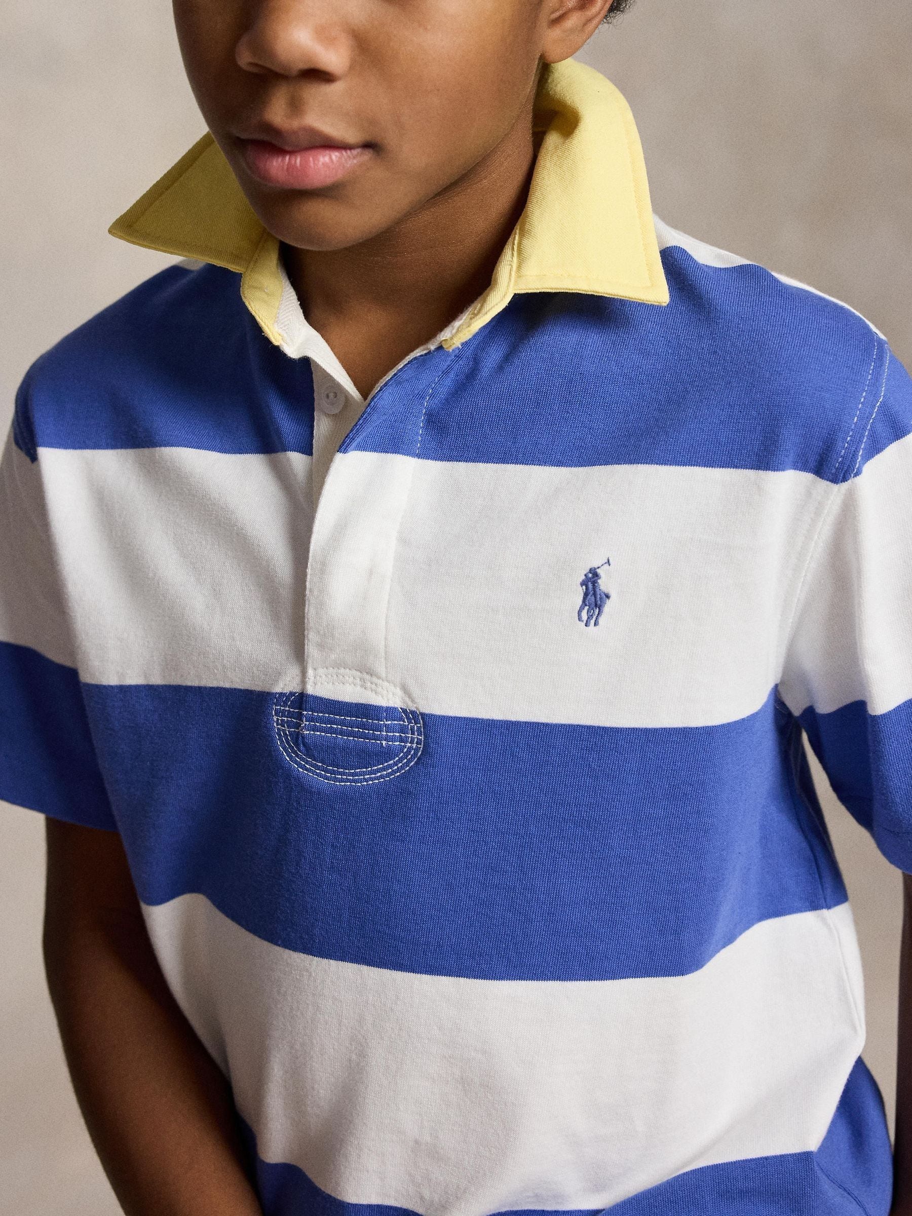 Cumpără Polo Ralph Lauren Stripe Classic Rugby Shirt from Next Romania