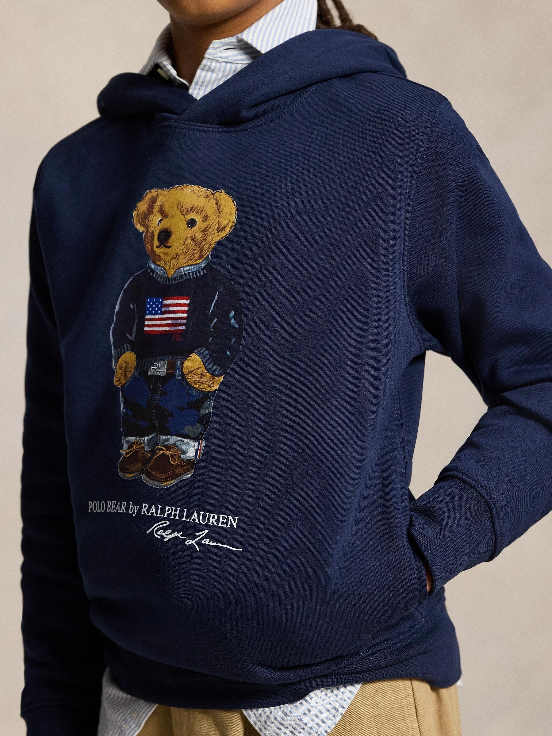 Cumpără Polo Ralph Lauren Polo Bear Graphic Hoodie from Next Romania