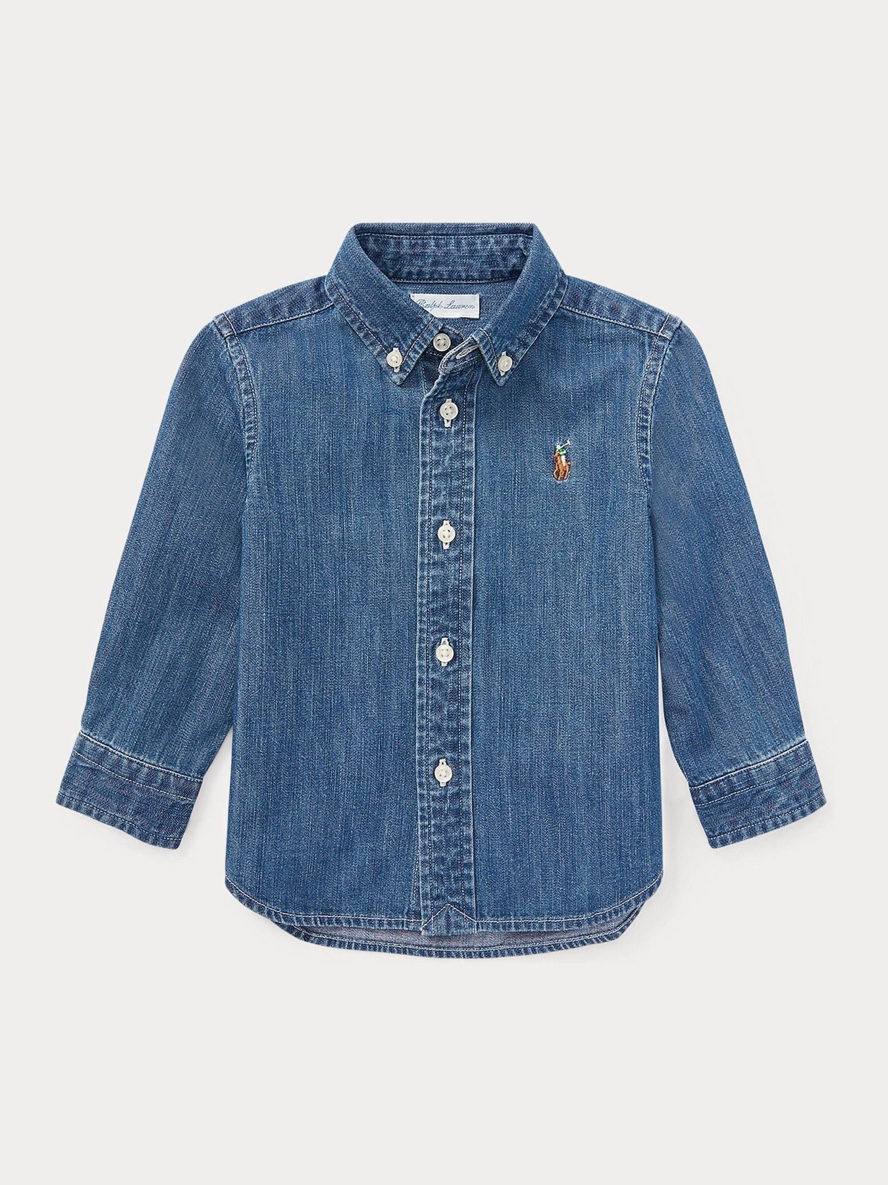 Polo RALPH LAUREN Denim Shirt ポロベア Buy Polo Ralph Lauren Blue Denim Shirt from Next Romania