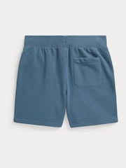 Polo Ralph Lauren Blue Big Pony Player Cotton Jersey Shorts - Image 2 of 3