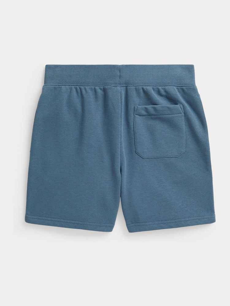 Polo Ralph Lauren Blue Big Pony Player Cotton Jersey Shorts - Image 2 of 3