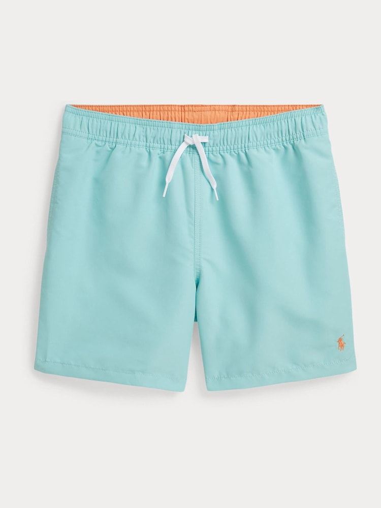 Polo Ralph Lauren Green Traveler Swimshorts - Image 1 of 2